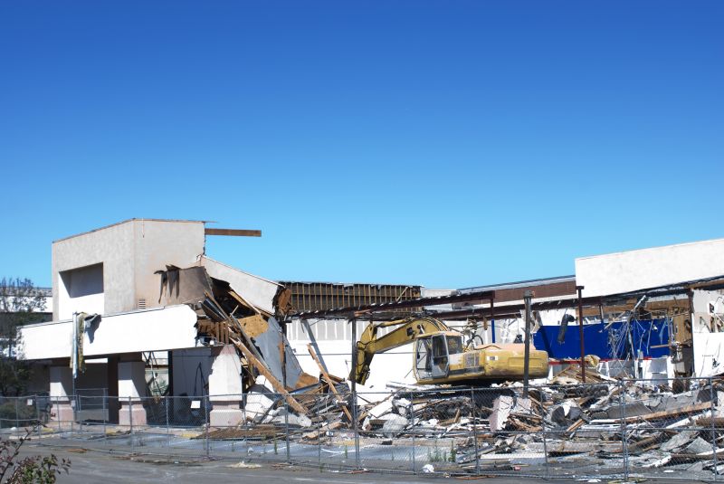 Commercial Building Demolition in Sacramento, CA